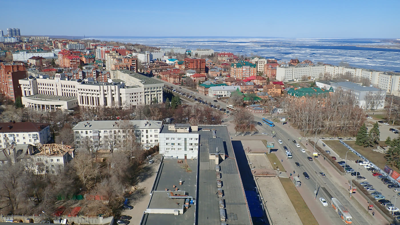 Вид на Ульяновск